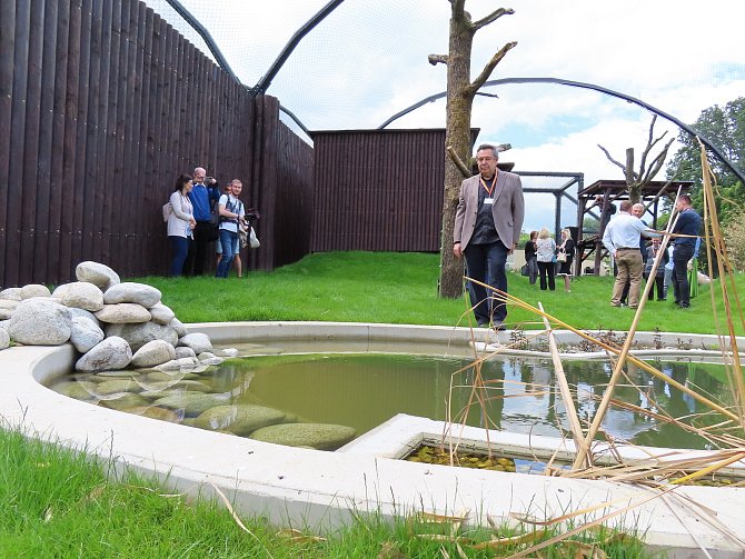 Slavnostní otevření Záchranného centra CITES pro chladnomilné šelmy v ZOO Tábor se konalo ve středu 12. června odpoledne.