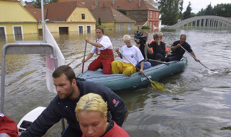 Povodně 2002 na Táborsku.
