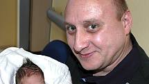 ADÉLA TESAŘOVÁ Z DRÁCHOVA. Na svět přišla 29. prosince ve  12.59 hodin jako první dítě  Jany a Petra. Vážila 3060 g, měřila 50 cm.