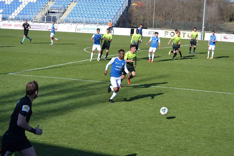 Táborsko vs. Prostějov v 17. kole FNL 1:2.