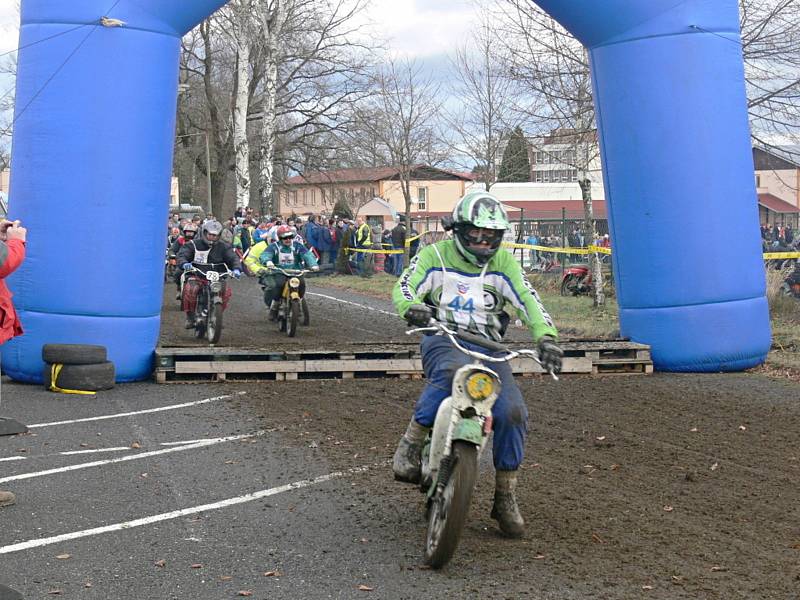 V sobotu se v Soběslavi jel 15. ročník závodu malých motocyklů. 