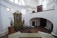 Barokní varhany z roku 1700 v kostele svatého Michaela v jihočeské Bechyni.