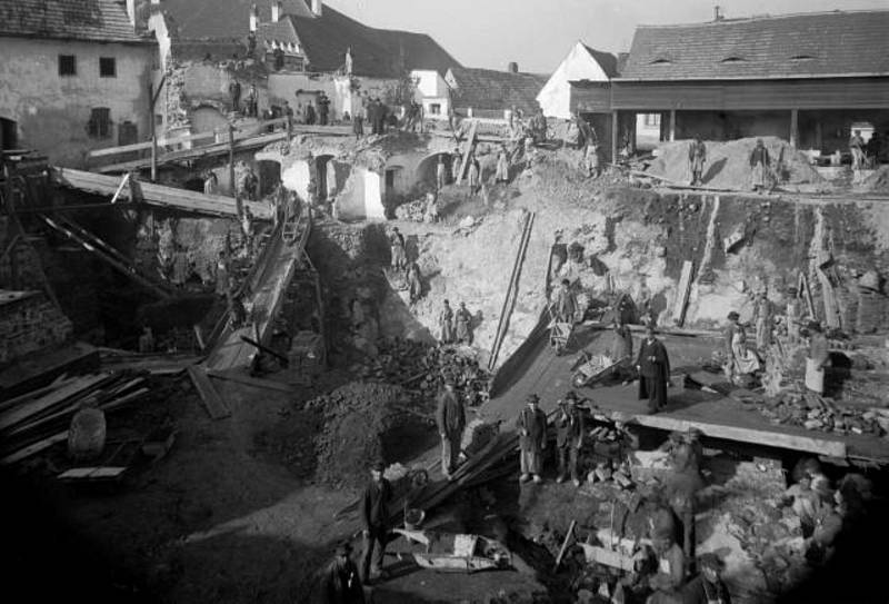 Táborský pivovar. Historické fotografie pocházejí z atelieru Šechtl a Voseček. Zveřejňujeme je s laskavým svolením Marie Šechtlové.