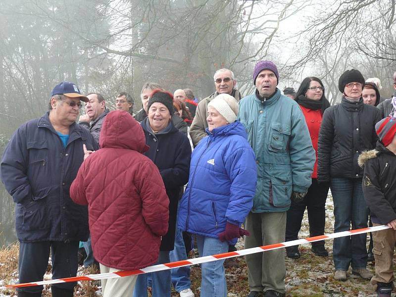 Novoroční namáčení v Jistebnici 2012.