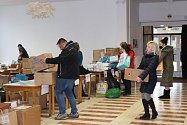 Humanitární sbírka na pomoc Ukrajině v Bechyni