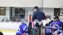 Utkání 8. kola II. ligy: HC Tábor - Kobra Praha 6:5 po nájezdech.