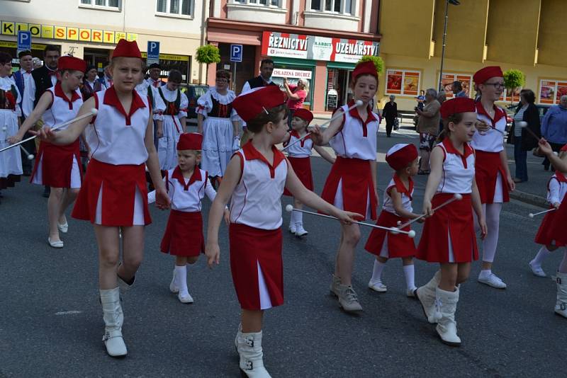 Oslava výročí župy Boleslava Jablonského v Soběslavi. 