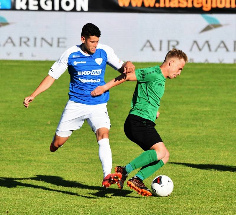 1. FK Příbram - FC MAS Táborsko ve 2. kole Fortuna národní ligy 0:2.