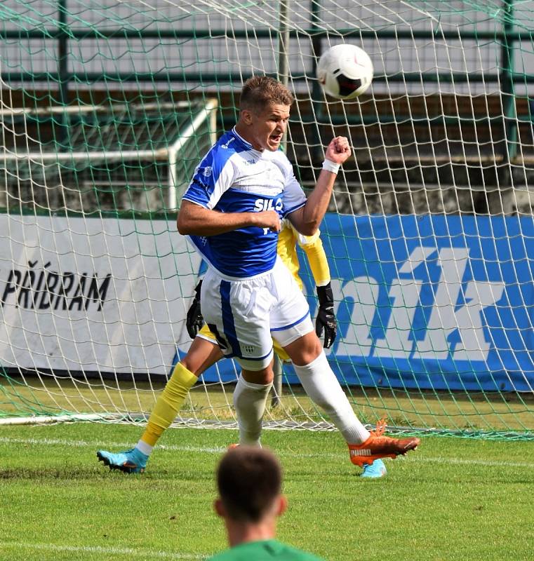 První kolo fotbalové Fortuna národní ligy: FK Viagem Příbram - FC SILON Táborsko 1:1.