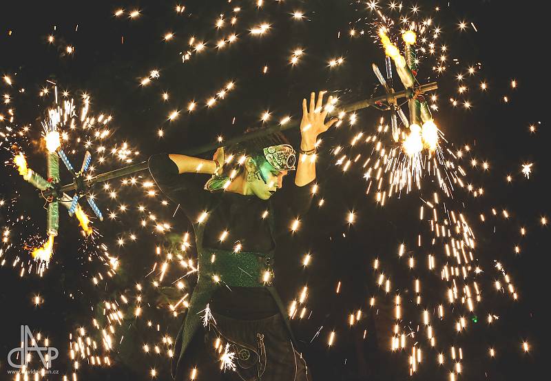 Táborský festival pouličního divadla Komedianti v ulicích.