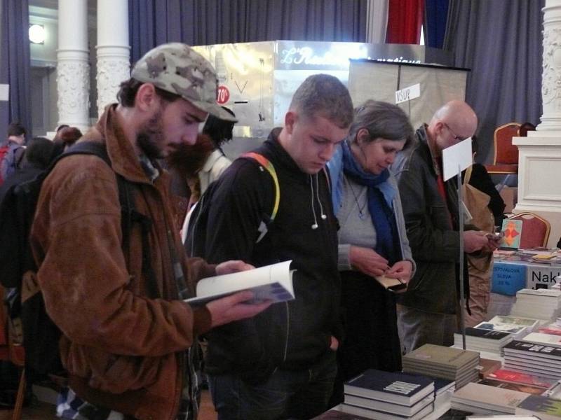 Mezinárodní festival malých nakladatelů Tabook v Táboře.