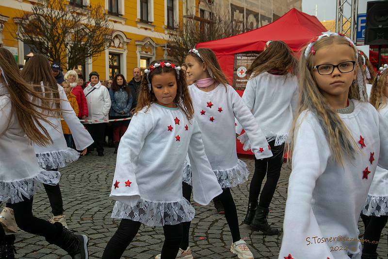 Rozsvícení vánoční stromečku ve Veselí nad Lužnicí