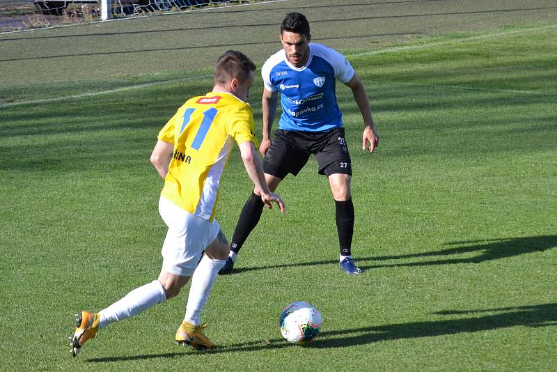 FC MAS Táborsko - FC Vysočina Jihlava 2:2.