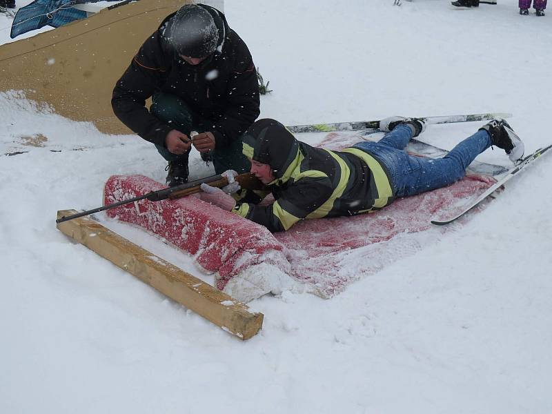 Děti si užily Nadějkovský biatlon 2019.