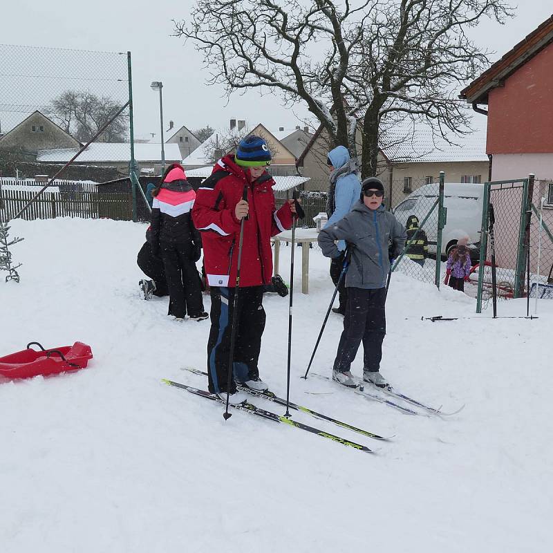 Děti si užily Nadějkovský biatlon 2019.