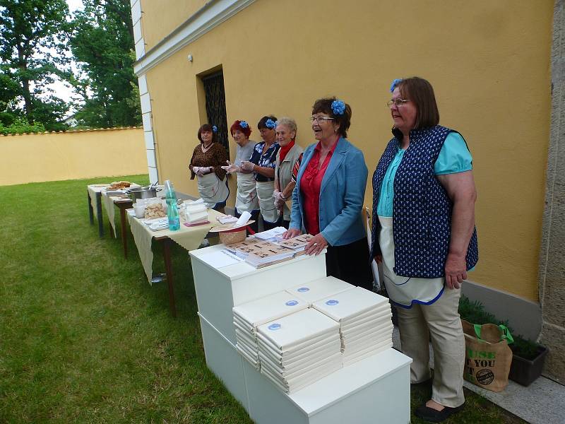 Program začal v knihovně prohlídkou výstavy z činnosti Klubu Plánských Dam a pokračoval přednáškou Mgr. Jakuba Rychtara o strávnících středověku. Poté byli účastníci pozváni na historicko-kulinářskou procházku a knihovnice měly pro každou ze sedmi zastáve