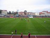 FC MAS Táborsko nasázel exligovému Znojmu na jeho hřišti čtyři góly. 
