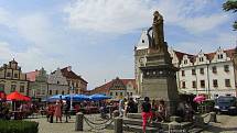 Burger Street Festival na Žižkově náměstí v Táboře se uskutečnil od pátku 22. do neděle 24. července.