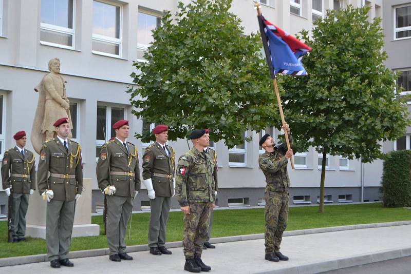 Odhalení sochy Jana Roháče z Dubé v Táboře. 