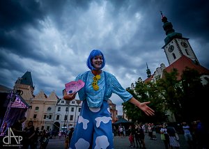 Táborský festival pouličního divadla Komedianti v ulicích.