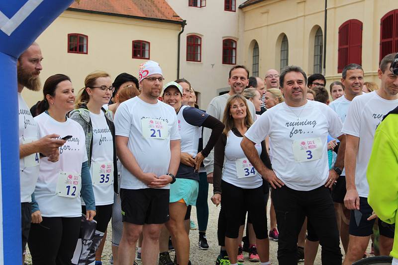 Účastníci semináře o mozkové mrtvici se ve čtvrtek zapojili do kampaně Čas je mozek.