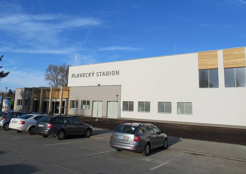 Plavecký stadion v Táboře.