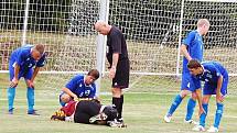 Fotbalová 1. B třída: Chodský Újezd - Chodová Planá 5:3.