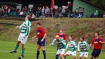 Fotbal-1. A třída: Utkání  Přimda–Dlouhý Újezd skončilo 6:6.