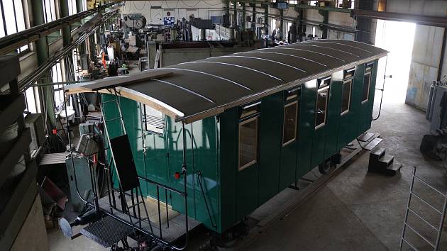 Historický vagon z Krasíkova poslouží jako exponát v Lužné