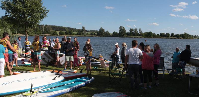 Regent ovládli paddleboardisté