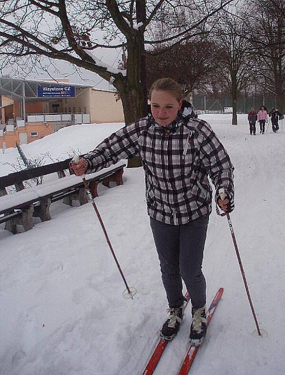 Třídy si to rozdaly na běžkách