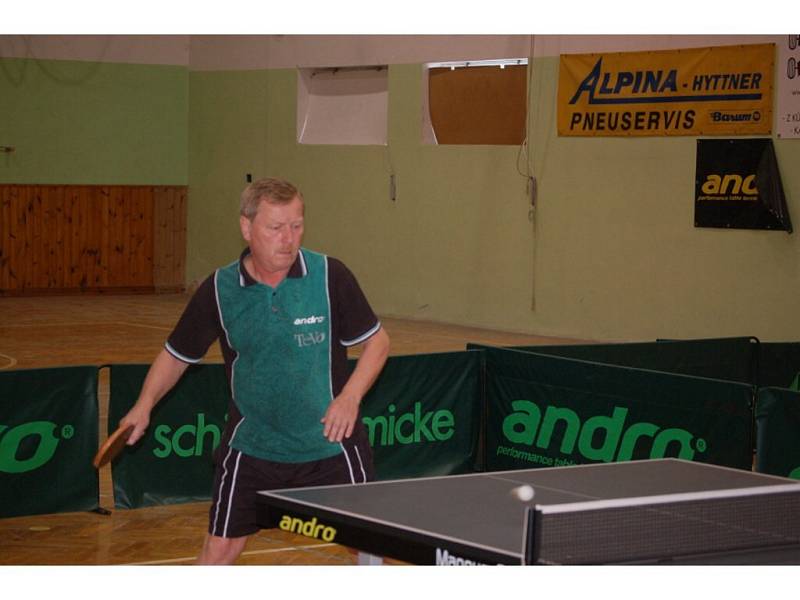 Stolní tenis – play–off kr. soutěže II. třídy