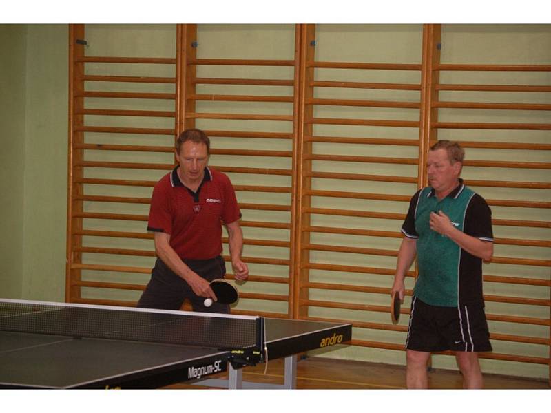 Stolní tenis – play–off kr. soutěže II. třídy