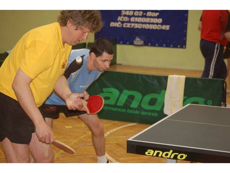 Stolní tenis – play–off kr. soutěže II. třídy