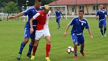 Z utkání FK Tachov - Slavia Karlovy Vary