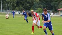 Z utkání FK Tachov - Slavia Karlovy Vary