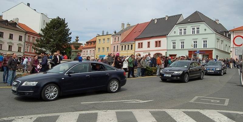 Prezident České repubilky během dvé oficiální návštěvy Plzeňského kraje zavítal také na Tachovsko.