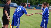 Fotbal-divize: Aktuálně třetí tým tabulky, FK Tachov, deklasoval doma Zličín 6:0