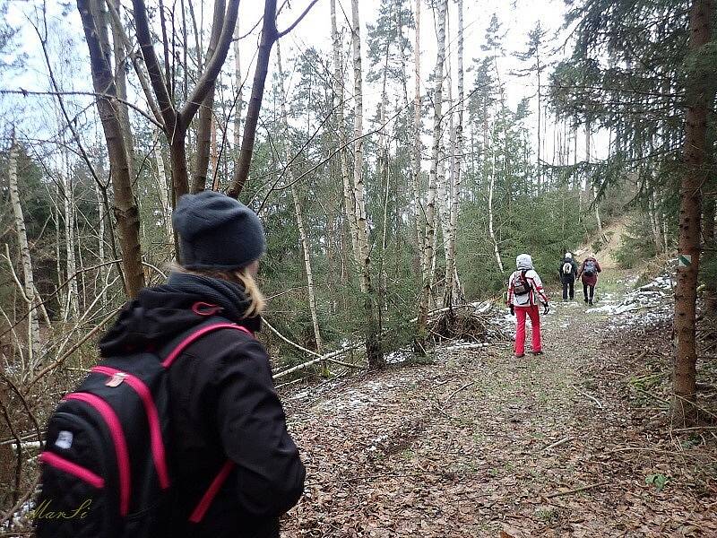 Turistky z Tachova se vydaly na naučnou stezku