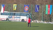 Mezistátní utkání žen U17 se hrálo na městském stadionu v Tachově a Česká republika porazila Ázerbájdžán 11:0. 