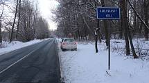Mezi Tachovskem a Chebskem stojí na některých komunikacích policejní hlídky.