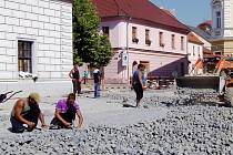 Revitalizace Masarykova náměstí ve Stříbře.