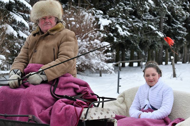 Z natáčení klipu Anny Gálisové - Ledová.