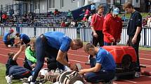 Profesionální hasiči Plzeňského kraje se utkali v krajském kole v požárním sportu. 