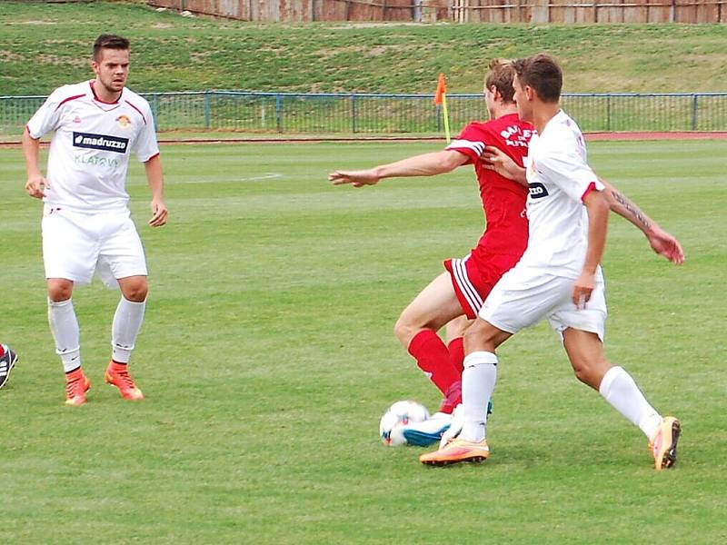 Fotbal: Nováček ČFL FK Tachov porazil divizní Klatovy 2:0