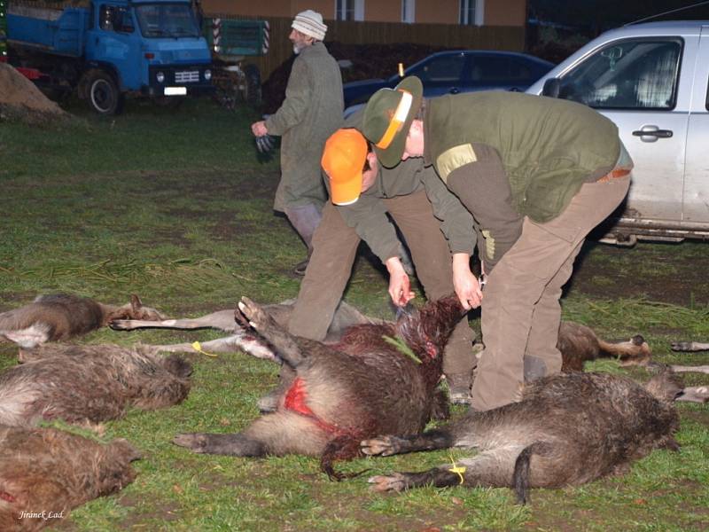 Slavnostní poslední leč se o víkendu konala v honitbě Lesů města Stříbra.