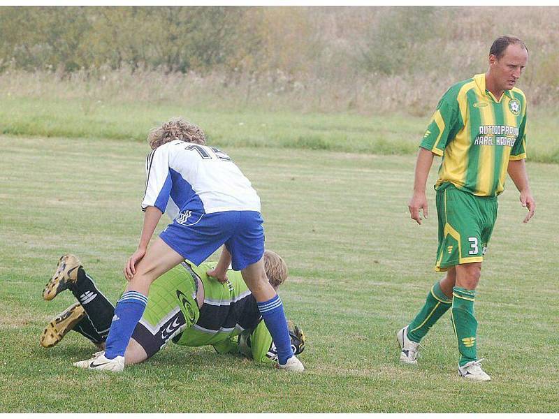 Fotbalové utkání: Damnov – Bor 0:2