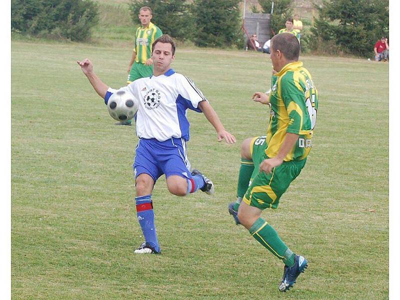 Fotbalové utkání: Damnov – Bor 0:2