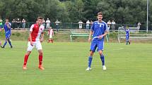 Z utkání FK Tachov - Slavia Karlovy Vary