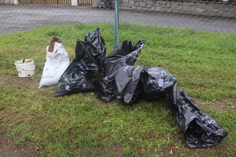 Ve Stříbře proběhla velká úklidová akce.